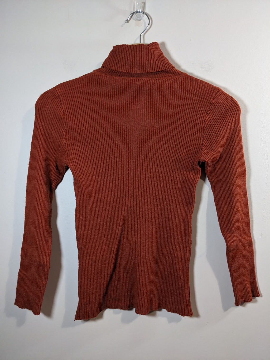 Rust Turtleneck - appears small