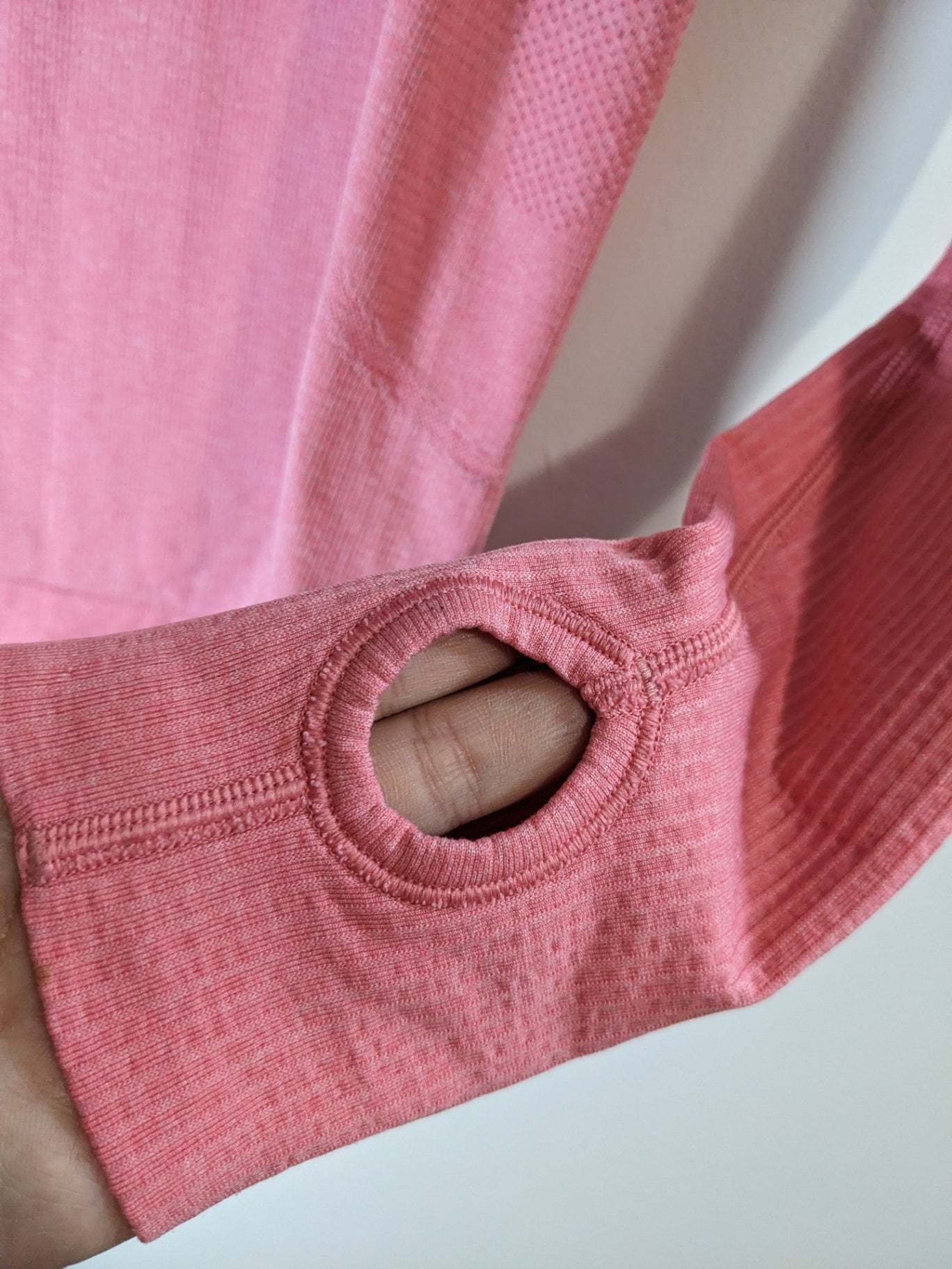 Lululemon Run Swiftly Pink Long Sleeve - appears to be size 4