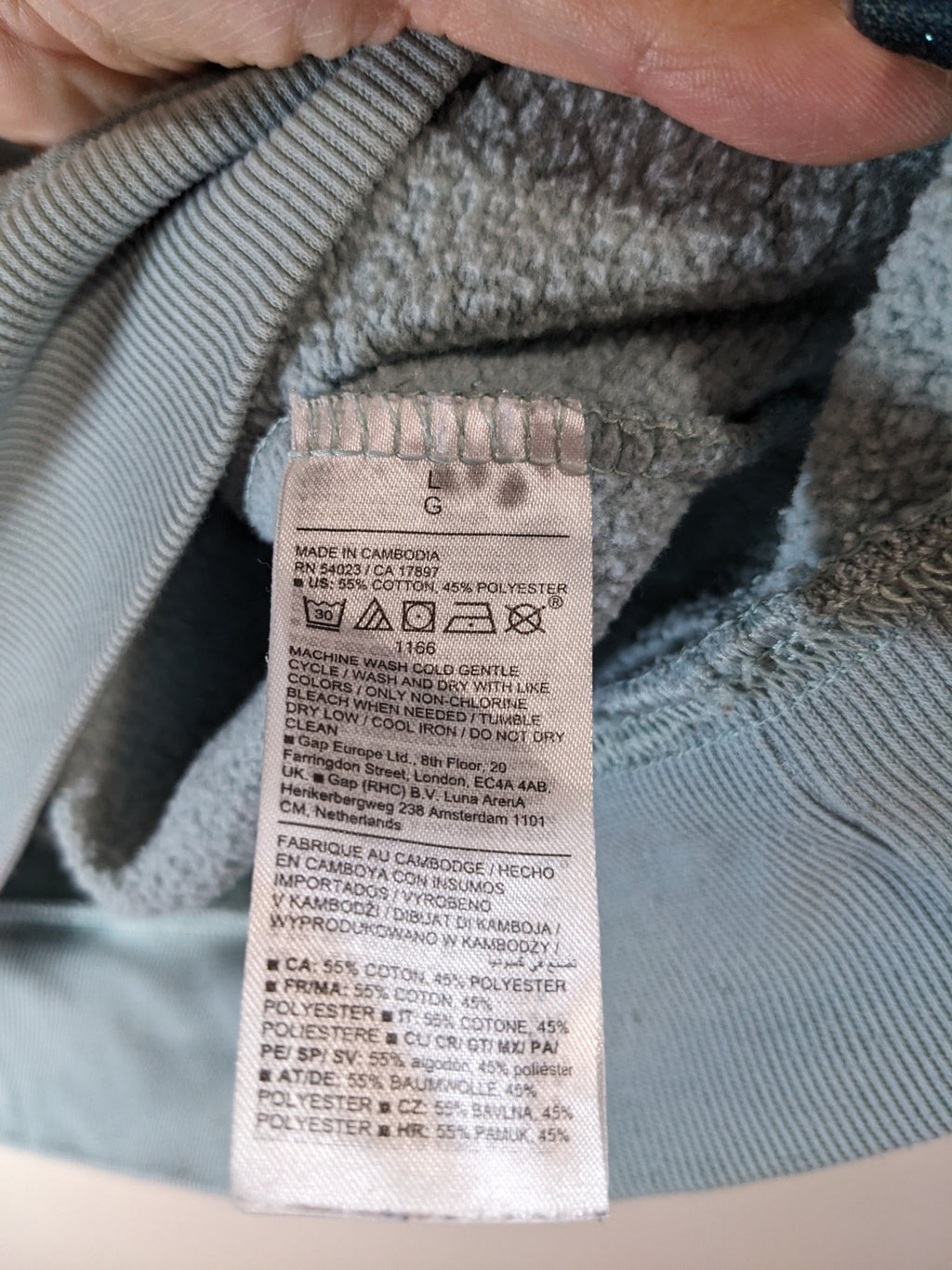 Old Navy Mint Crewneck - L