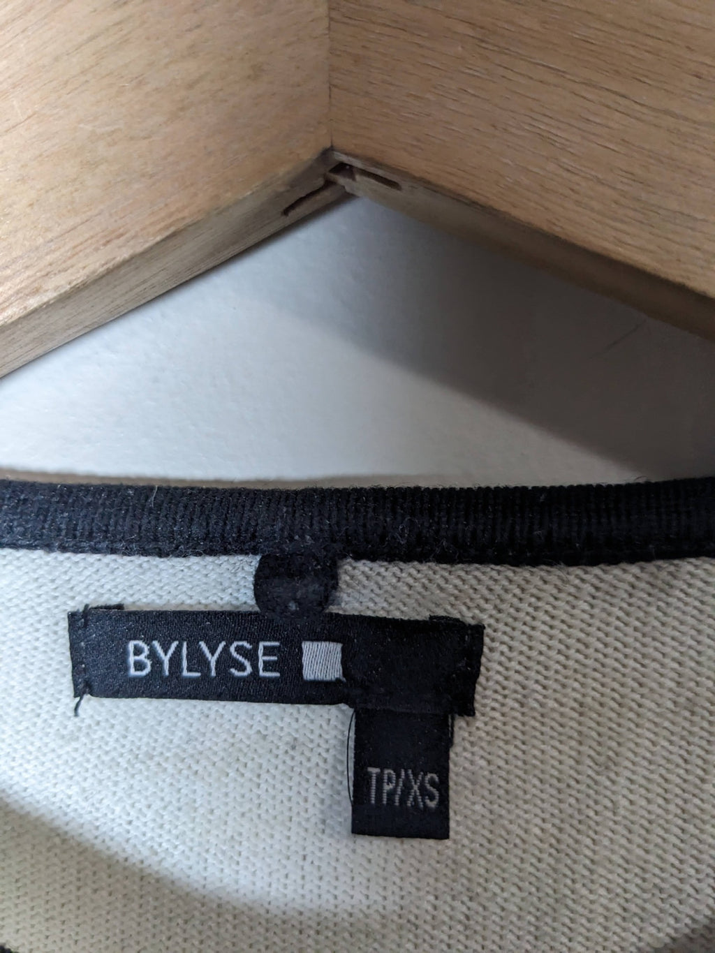 BYLYSE Black & White Sweater - XS