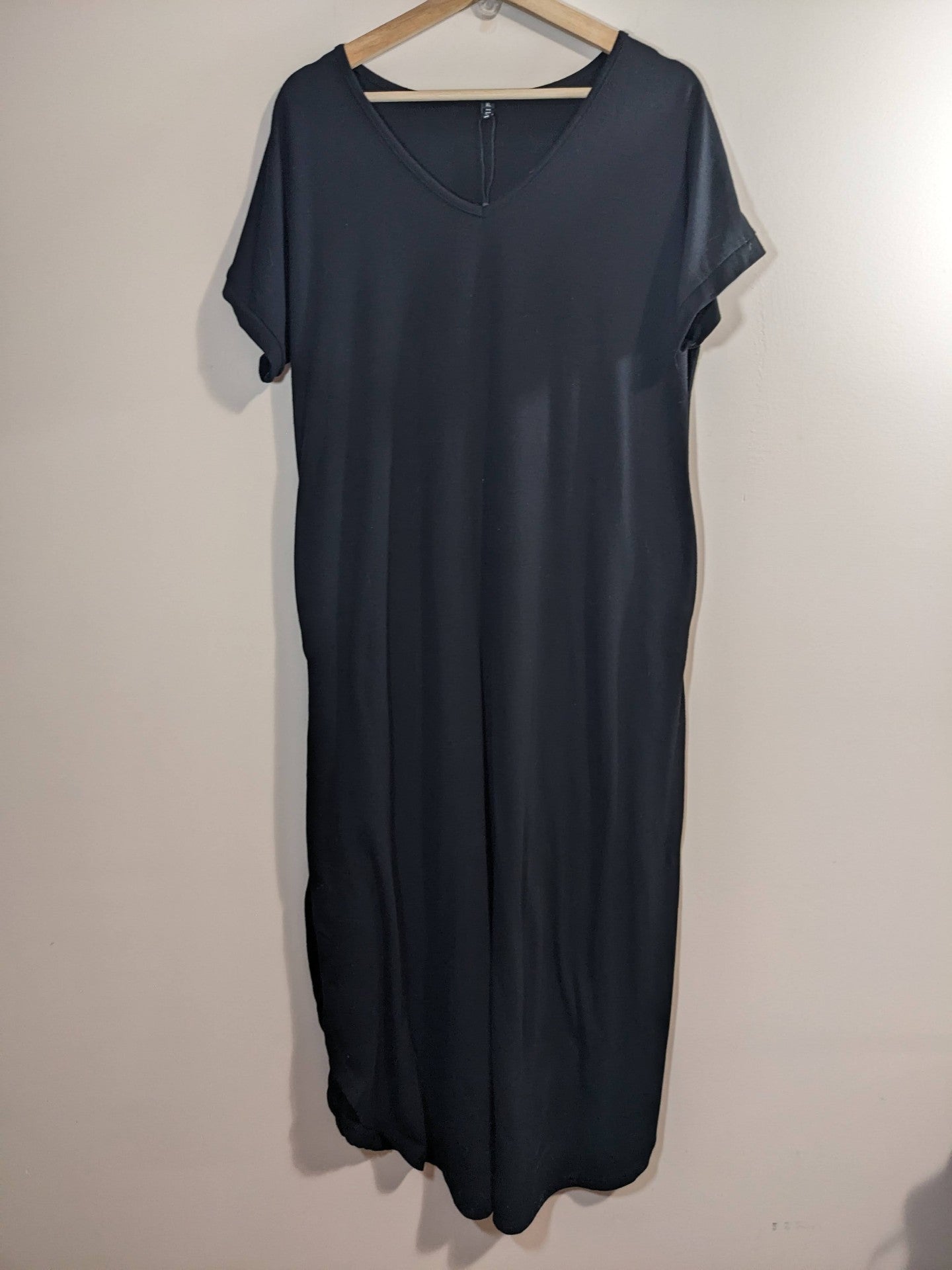 Zilcremo Black Maxi Dress - XL