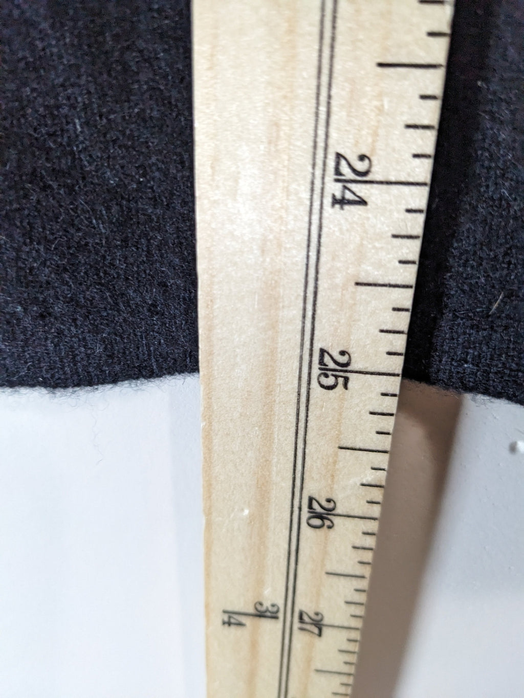 Jones New York Luxe Cashmere Black Tie Sweater- S