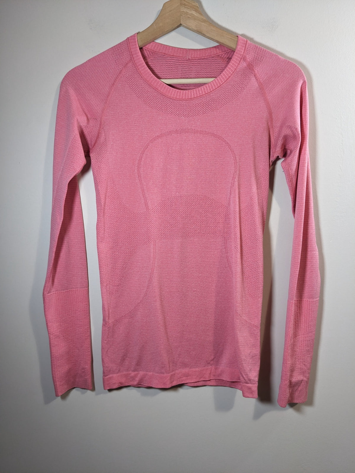 Lululemon Run Swiftly Pink Long Sleeve - appears to be size 4