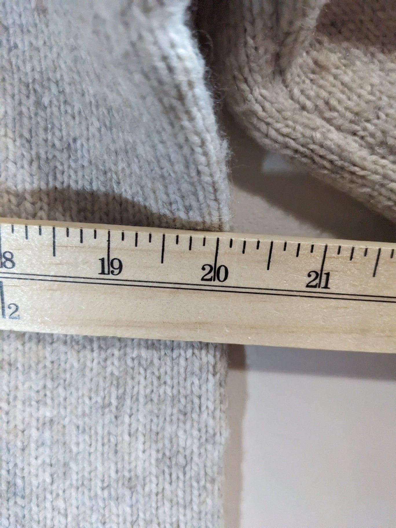 H&M Cream Sweater Dress - XS