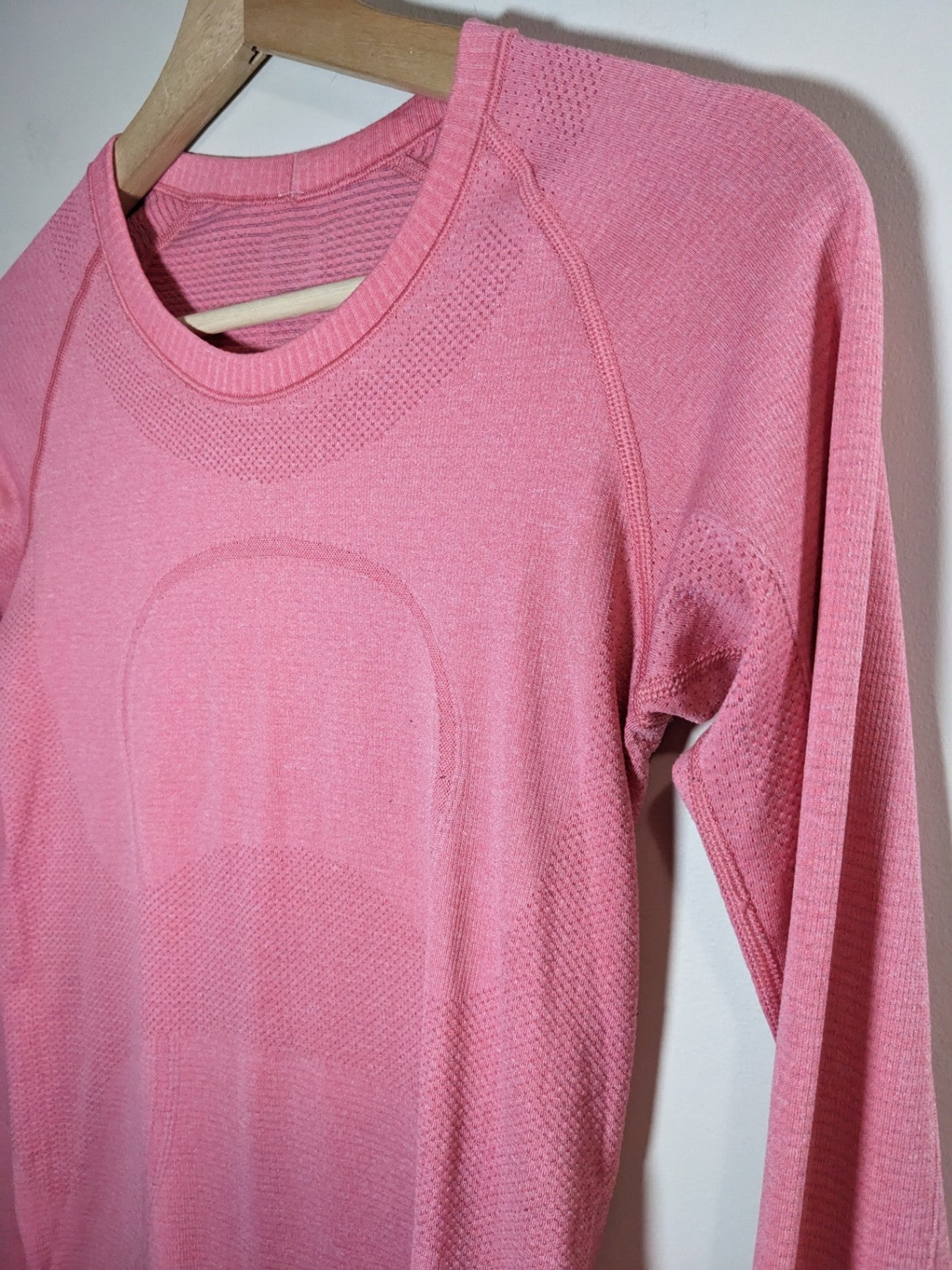 Lululemon Run Swiftly Pink Long Sleeve - appears to be size 4