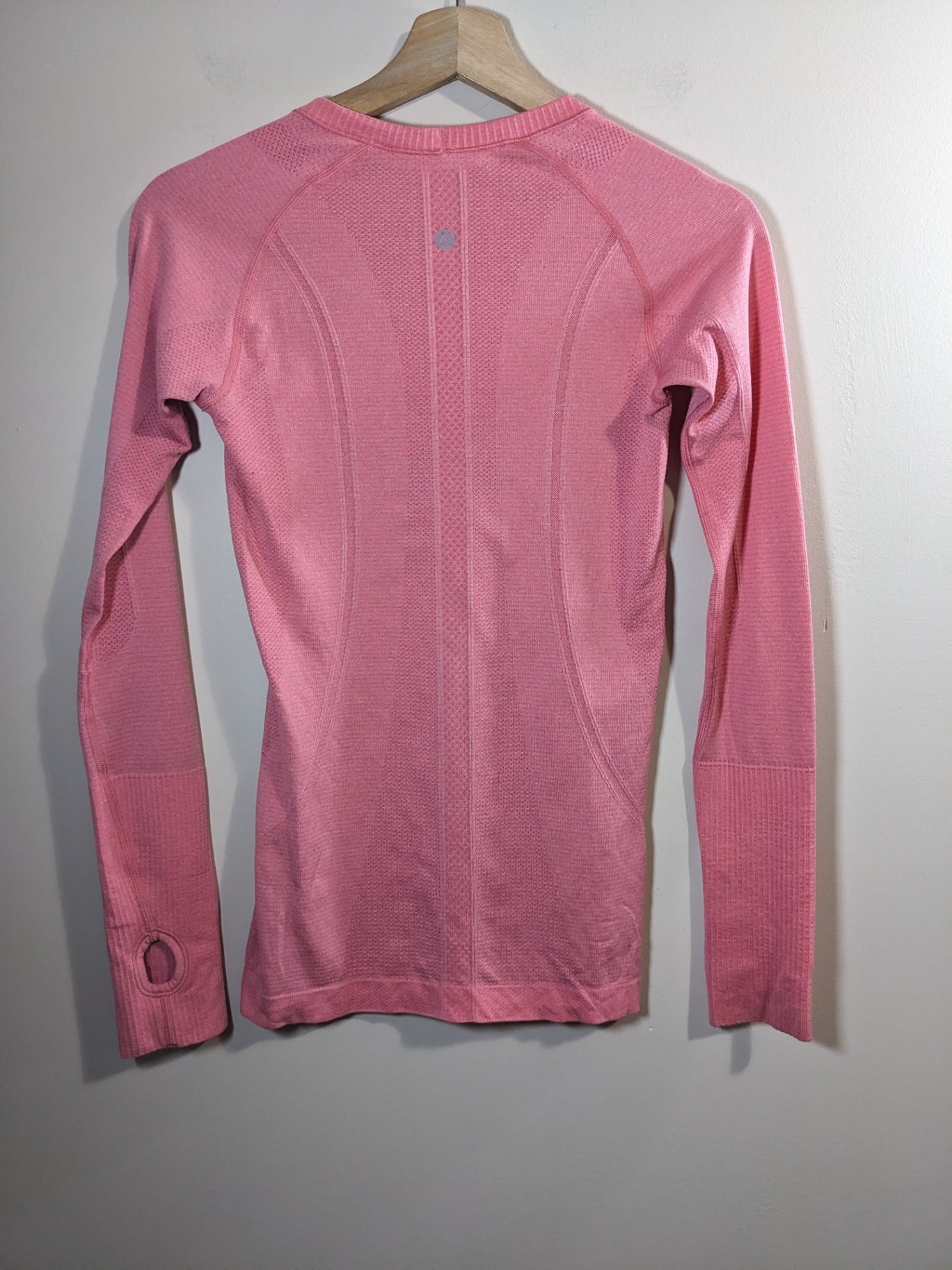 Lululemon Run Swiftly Pink Long Sleeve - appears to be size 4