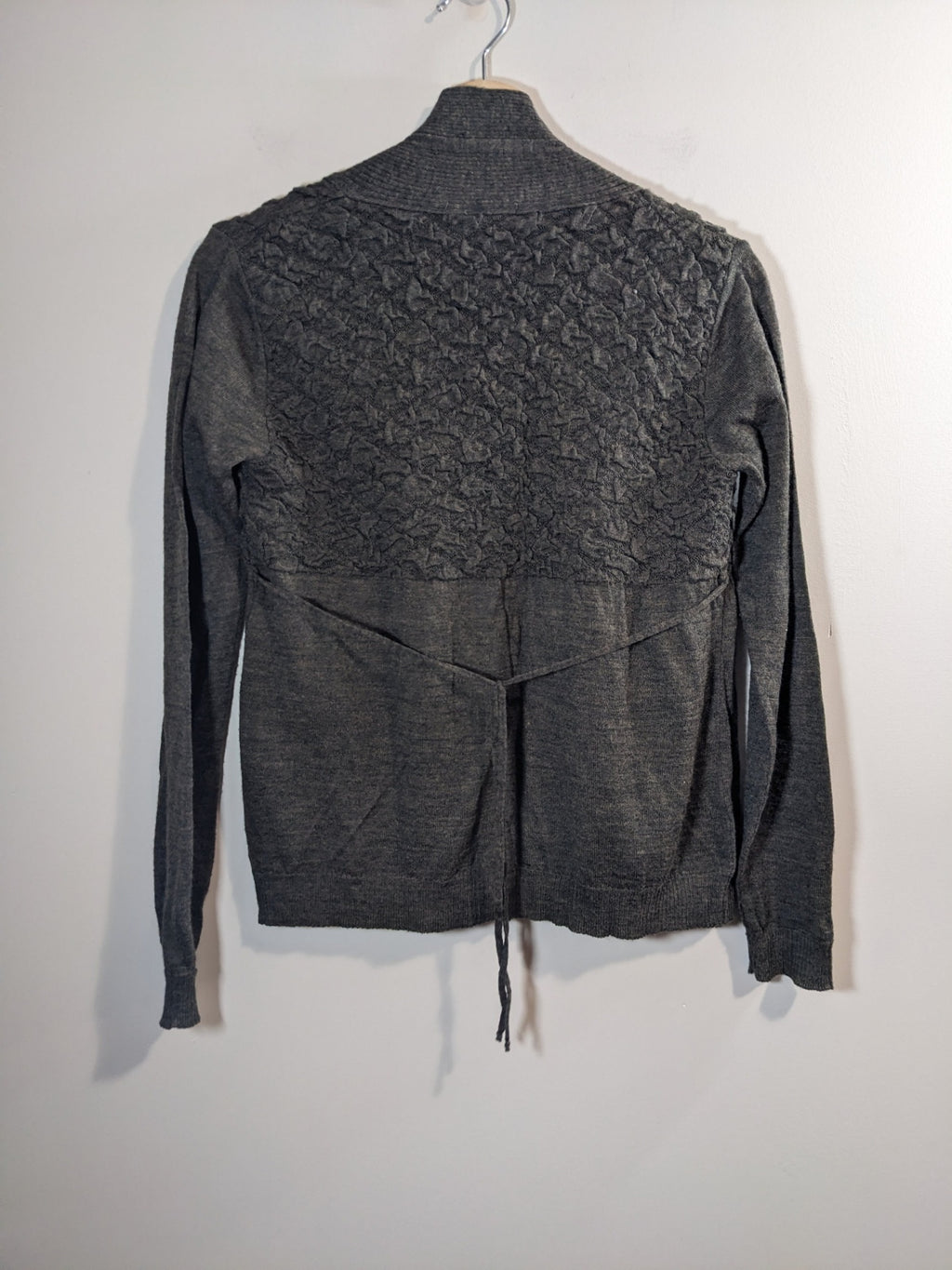 Evalinka Alpaca Wool Brown Cardigan - appears small