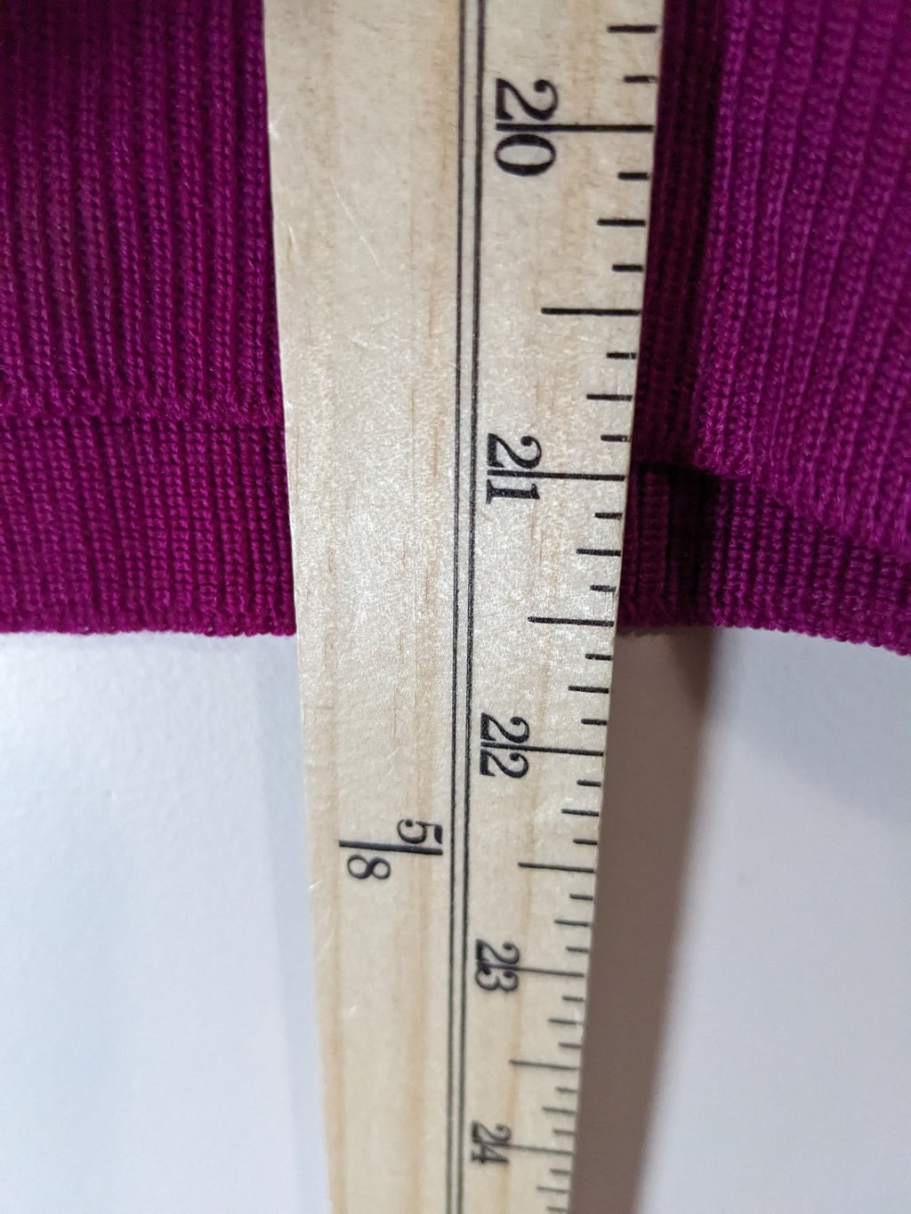 Jaeger Wool Fuchsia Bow Sweater - S