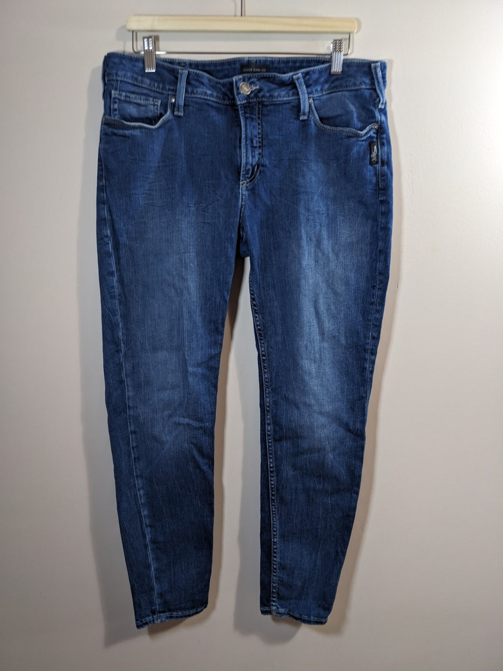 Silver Jeans Elyse Skinny Jeans - sz 33