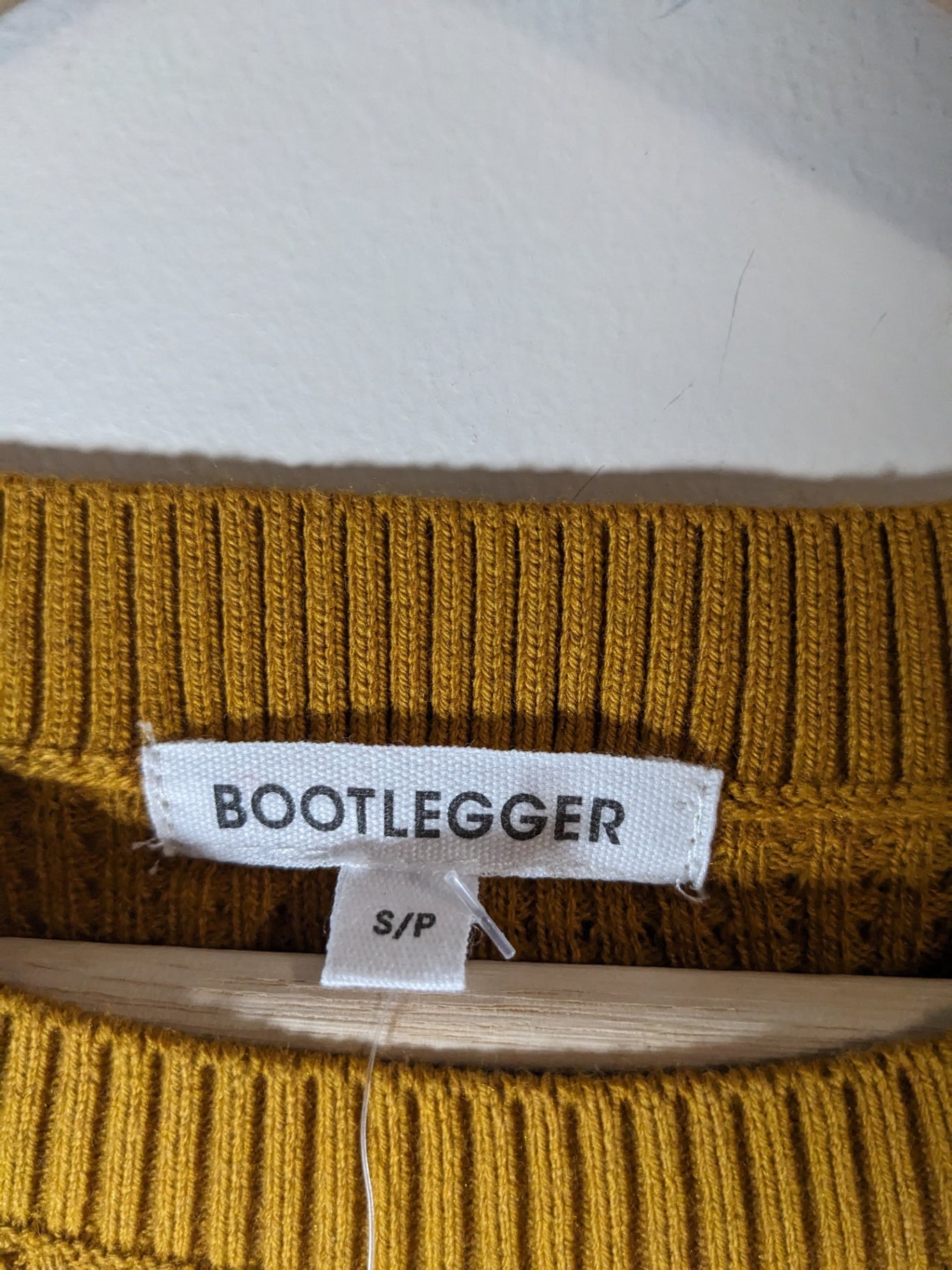 NWT Bootlegger block color waffle knit sweater- S
