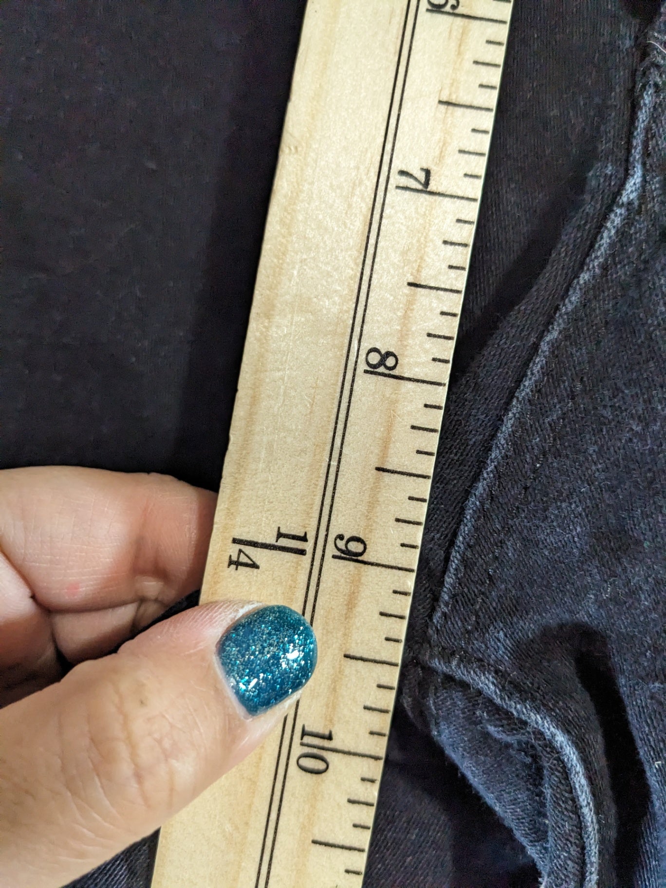 Bluenotes Black Curvy Jeggings - sz 33