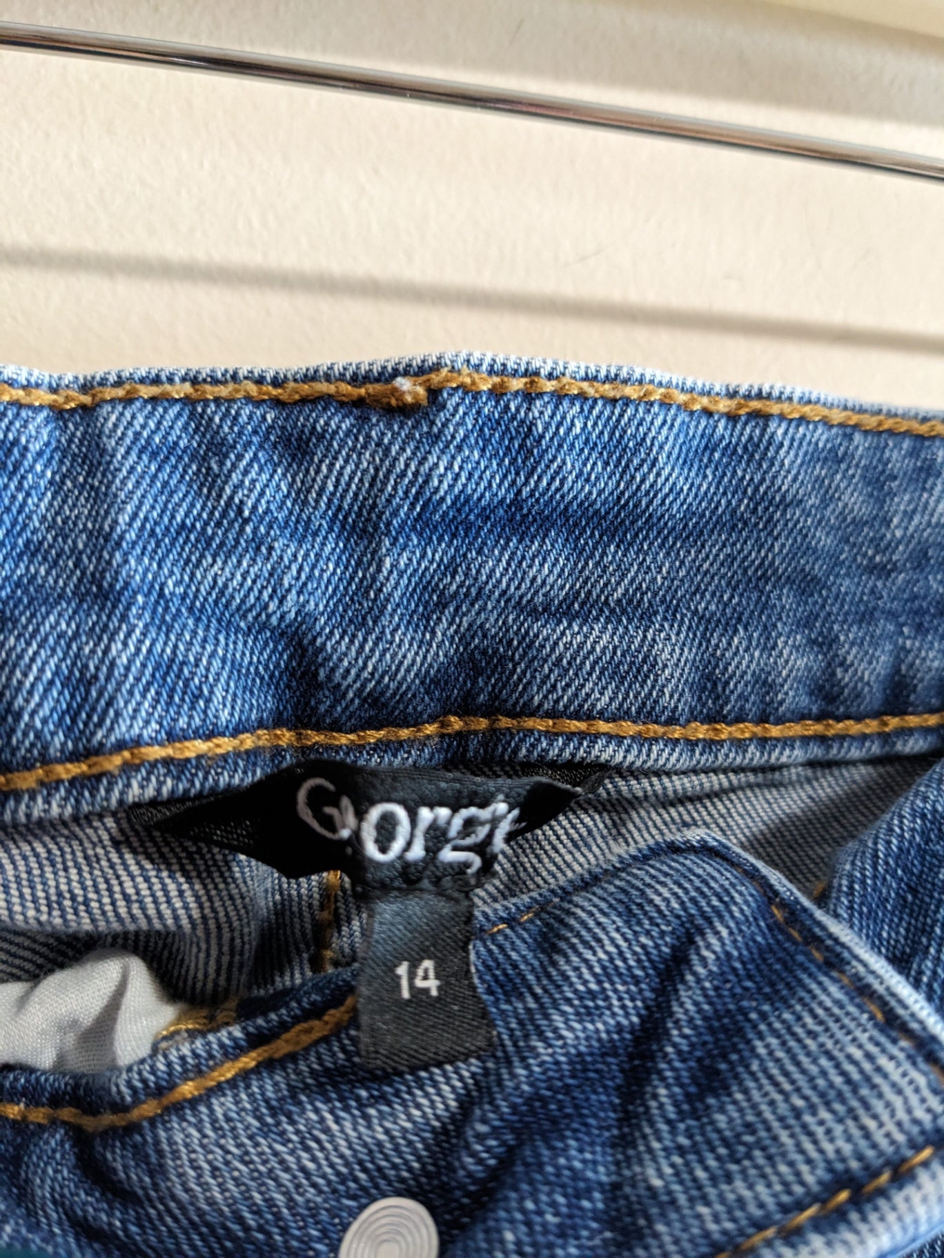 George Denim Shorts - sz 14