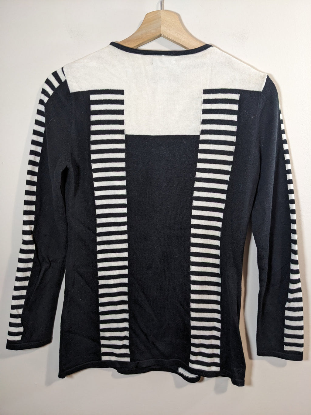 BYLYSE Black & White Sweater - XS