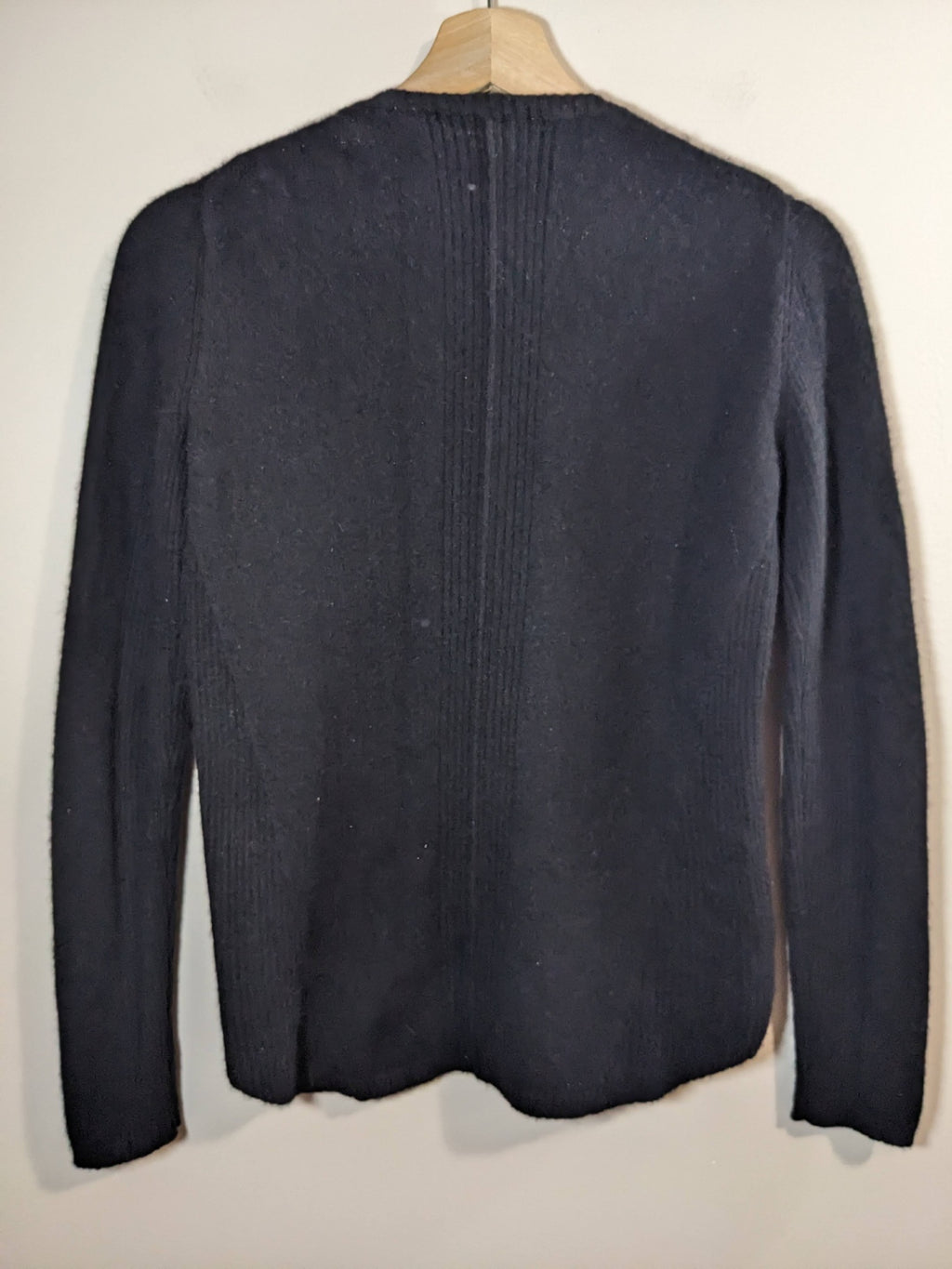 360 Cashmere Black Sweater - S