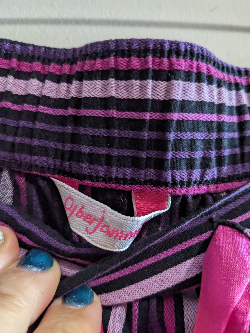 Cyberjammies Striped Pajama Set - S