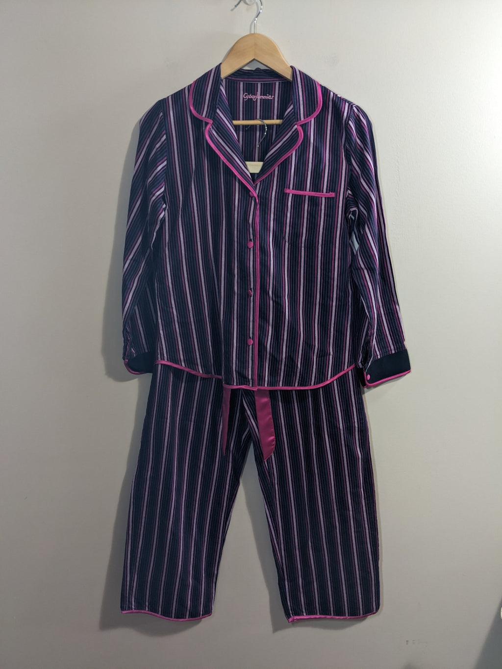 Cyberjammies Striped Pajama Set - S