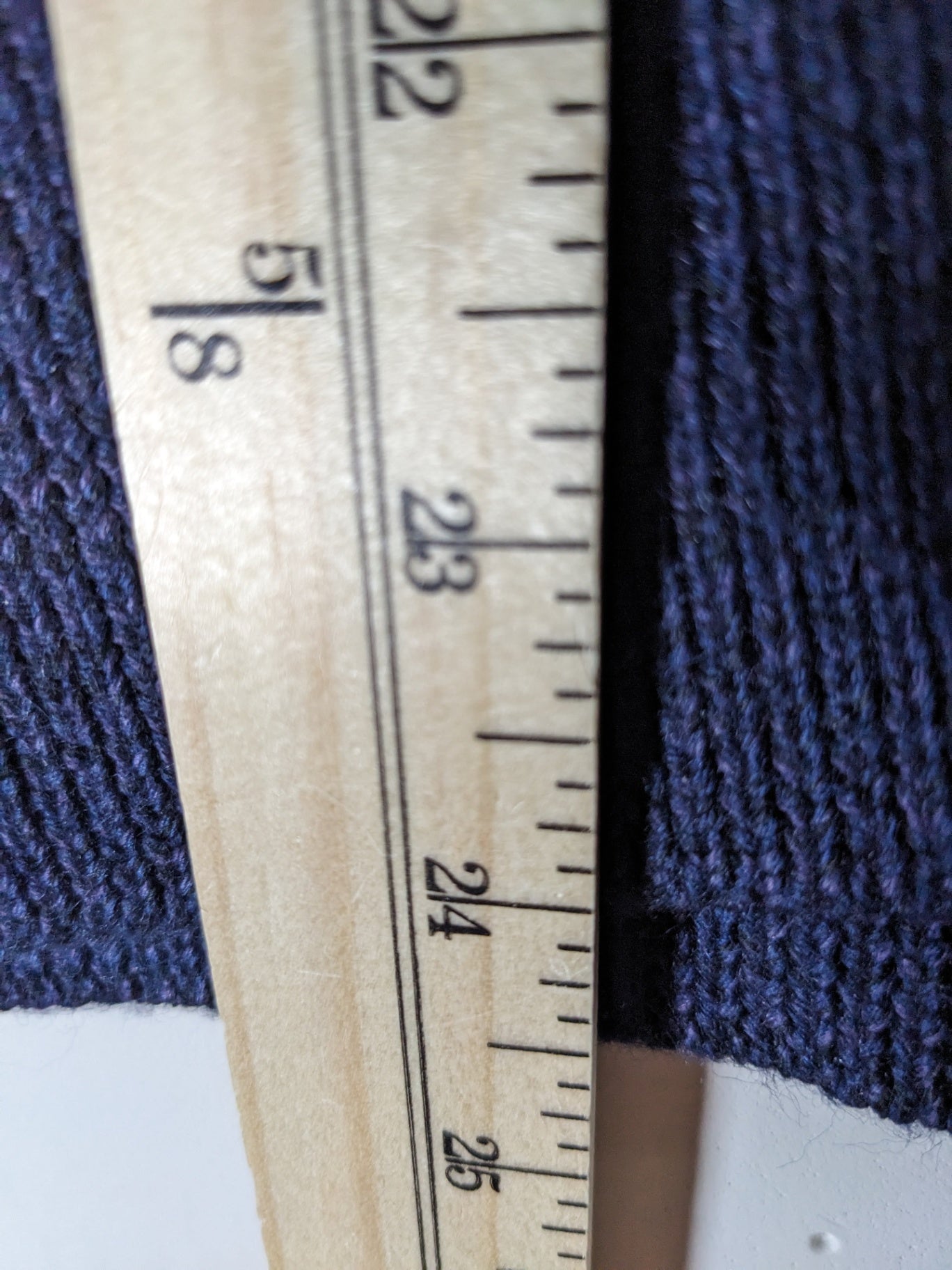 Pollen Sweaters Wool Navy Sweater- S