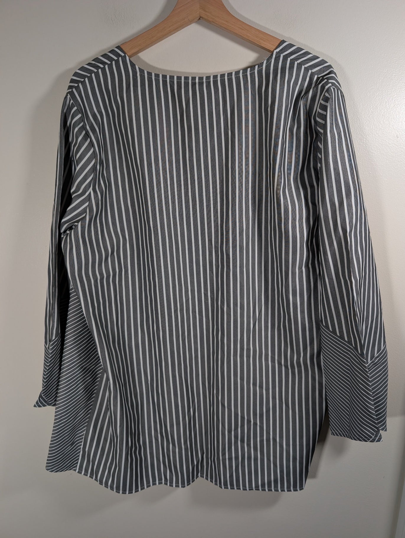 Unknown brand striped cardigan - 2XL