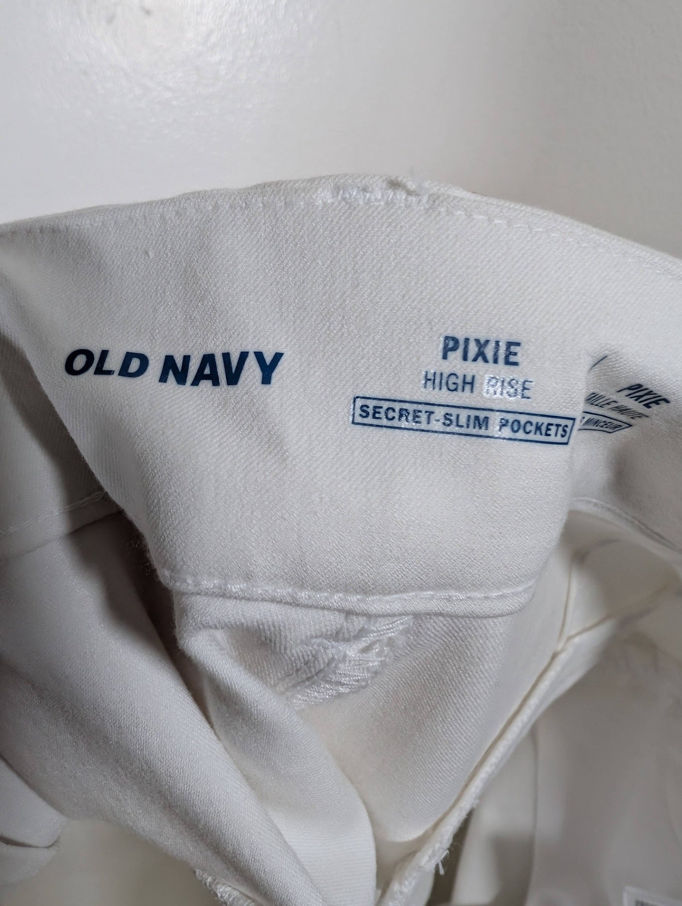 Old Navy pixie high rise secret slim pants  - SZ 14