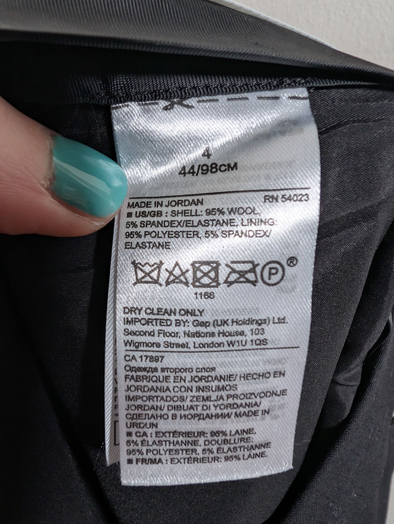 Banana Republic wool-blend dress pants - SZ 4