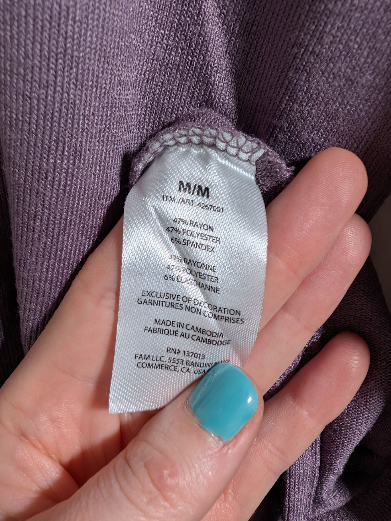 Banana Republic purple v-neck sweater - Medium
