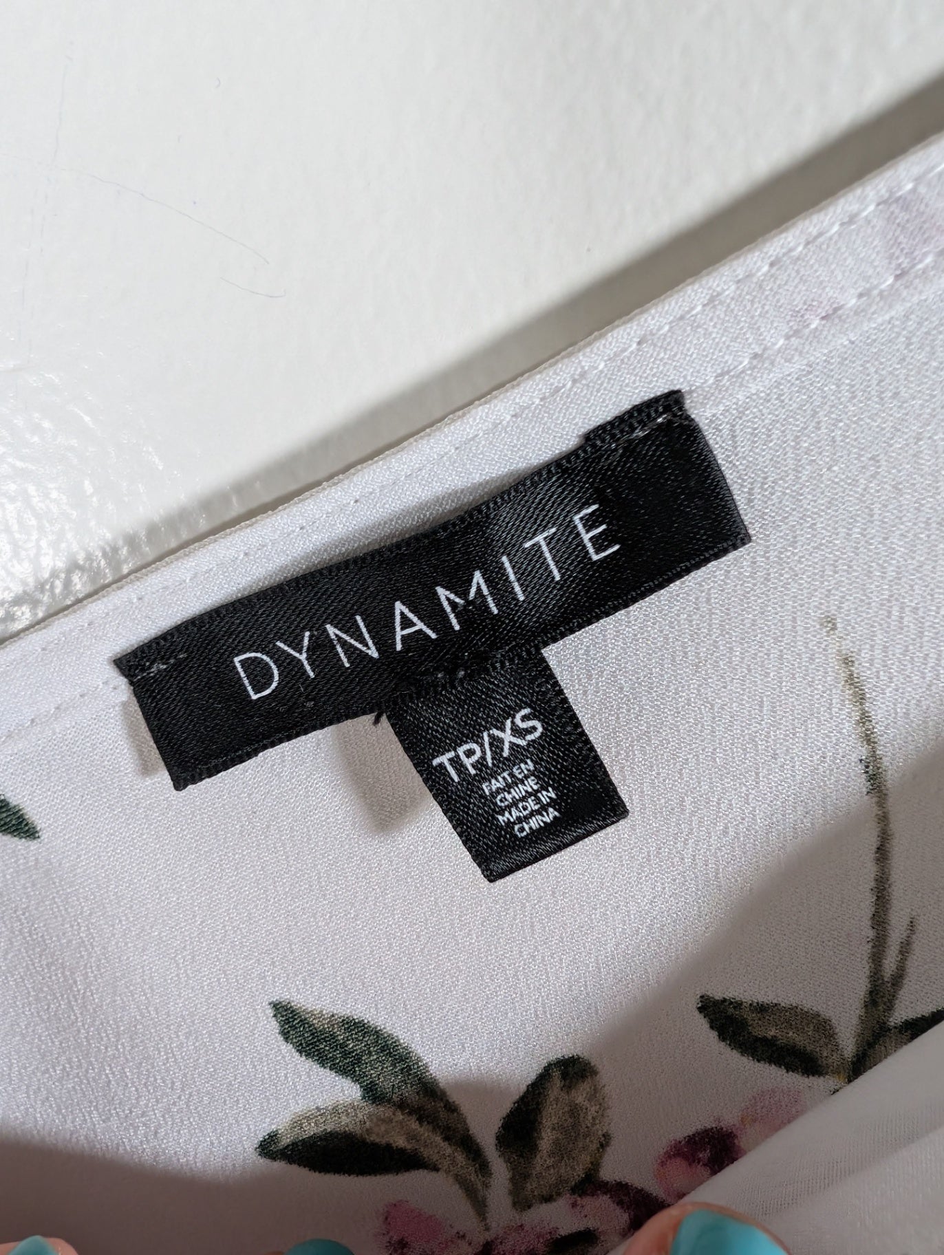Dynamite floral blouse - XS