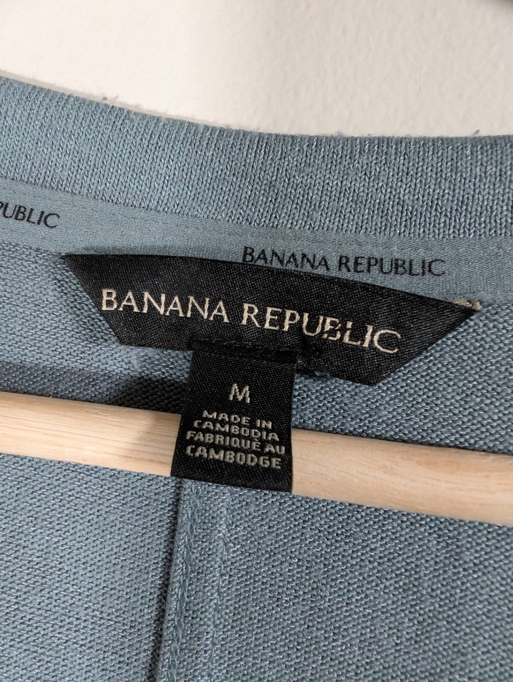 Banana Republic Slate Blue v-neck sweater - Medium