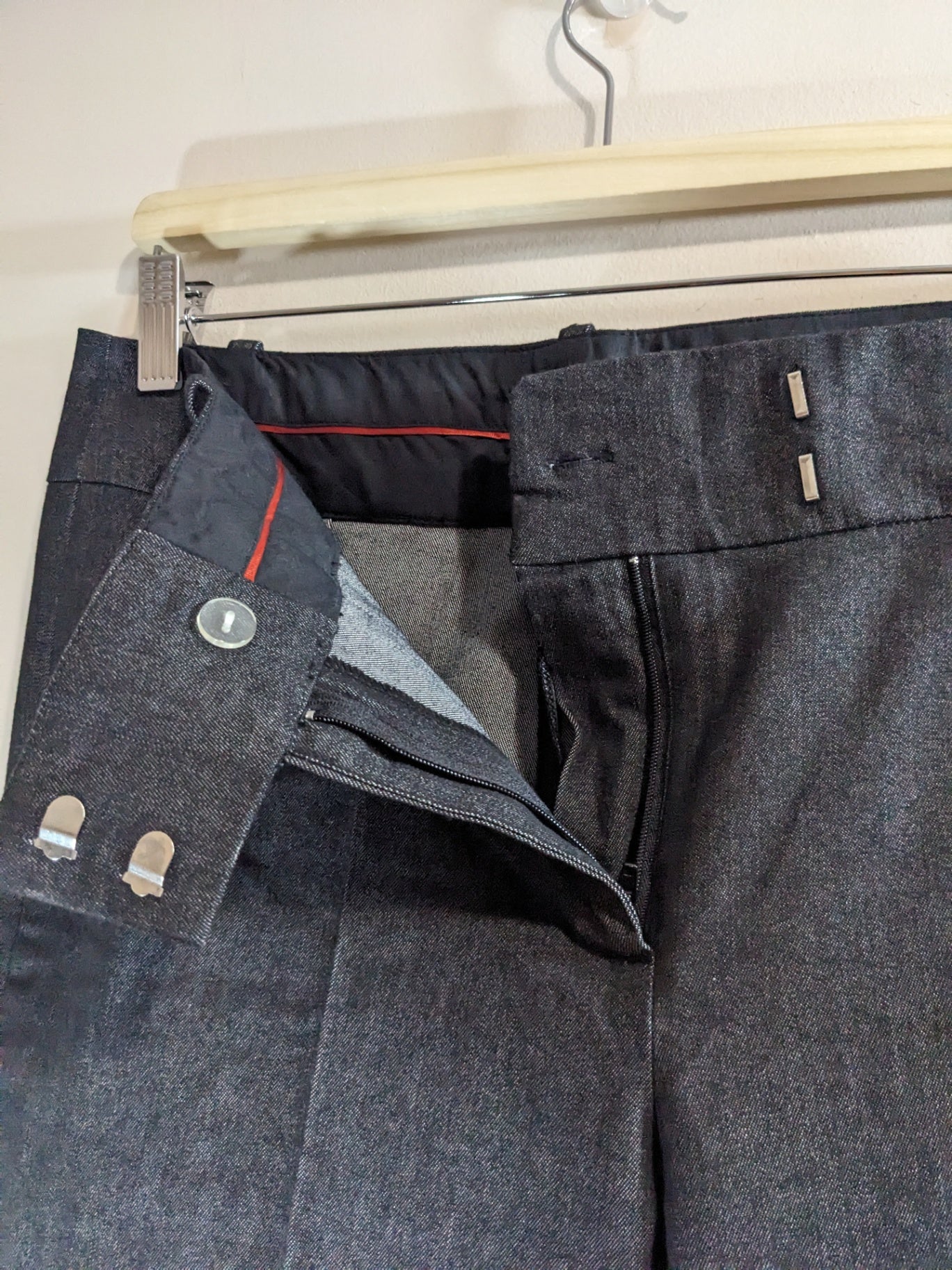 Le Chateâu Grey Dress Pants - sz 7/8