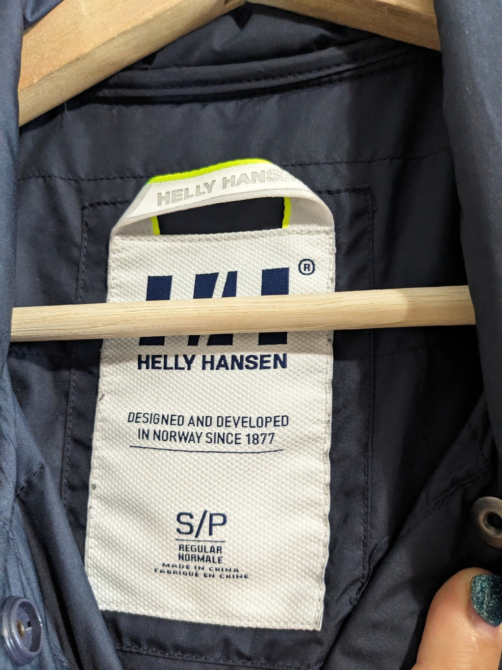 Helly Hansen Navy Jacket - S