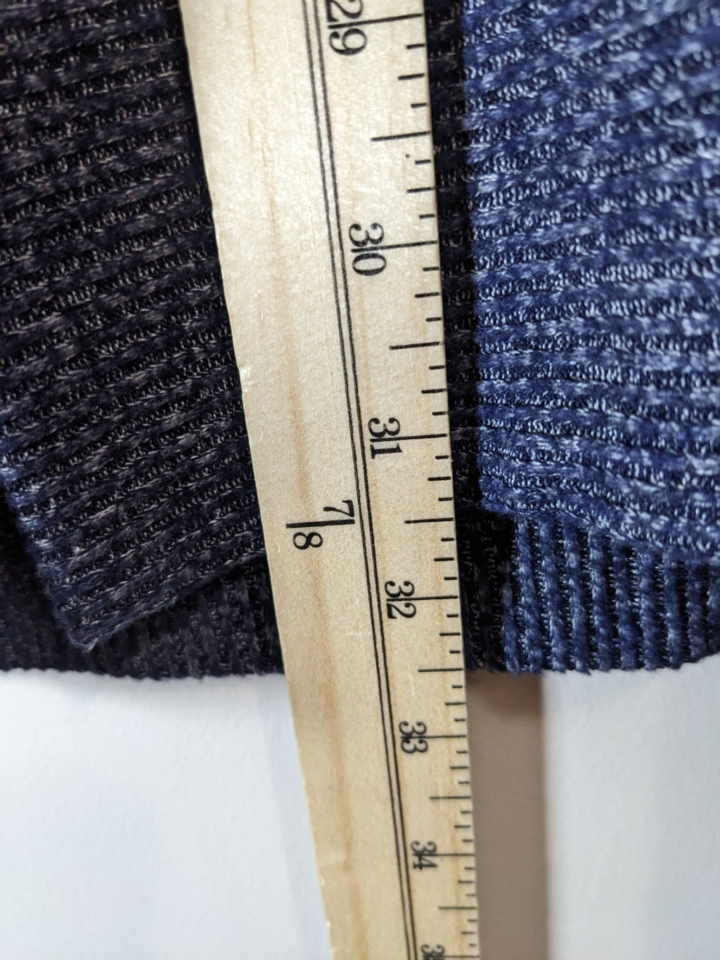 GAP Heathered Blue Cardigan - S