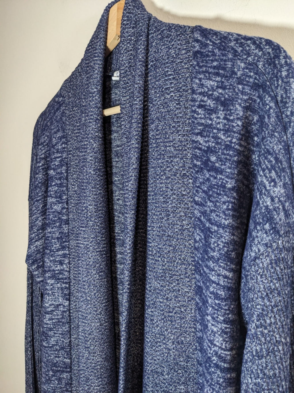 GAP Heathered Blue Cardigan - S