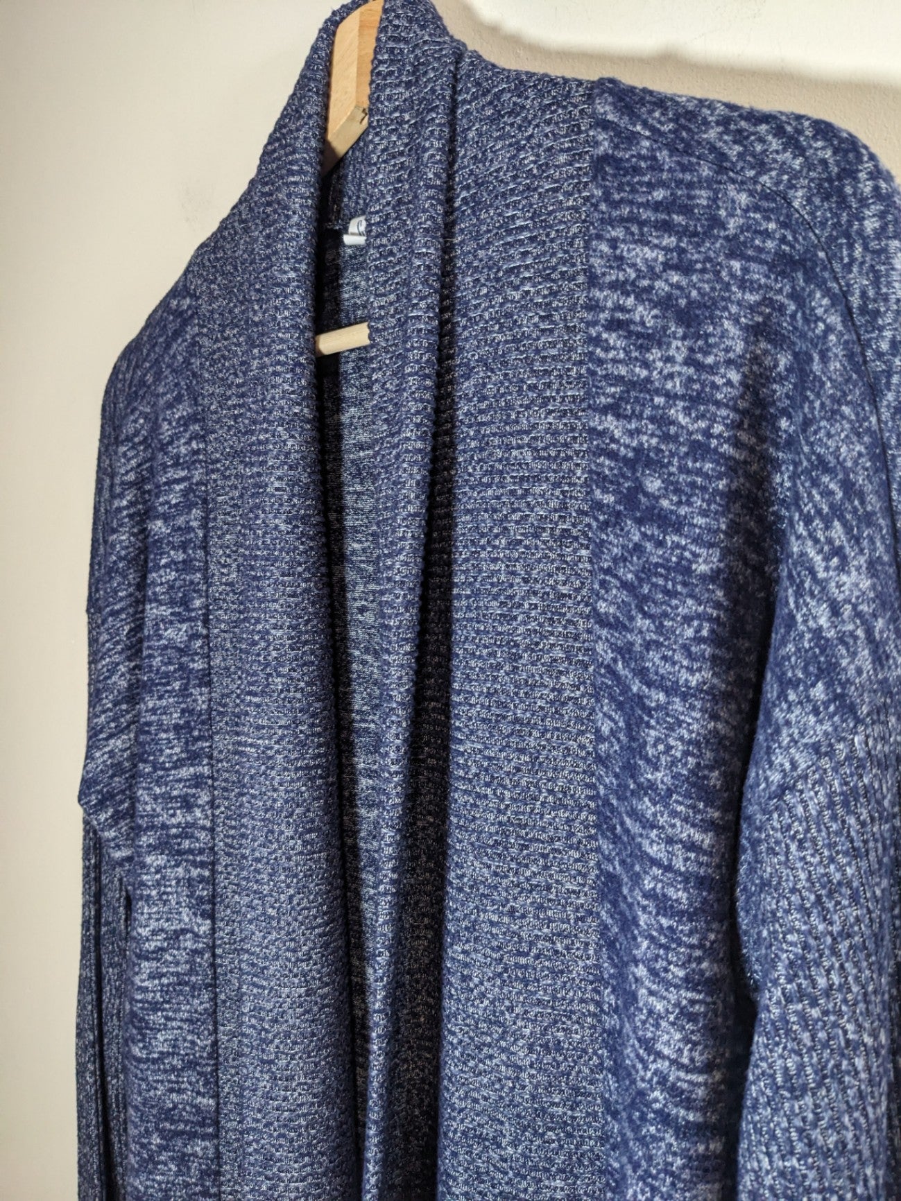 GAP Heathered Blue Cardigan - S