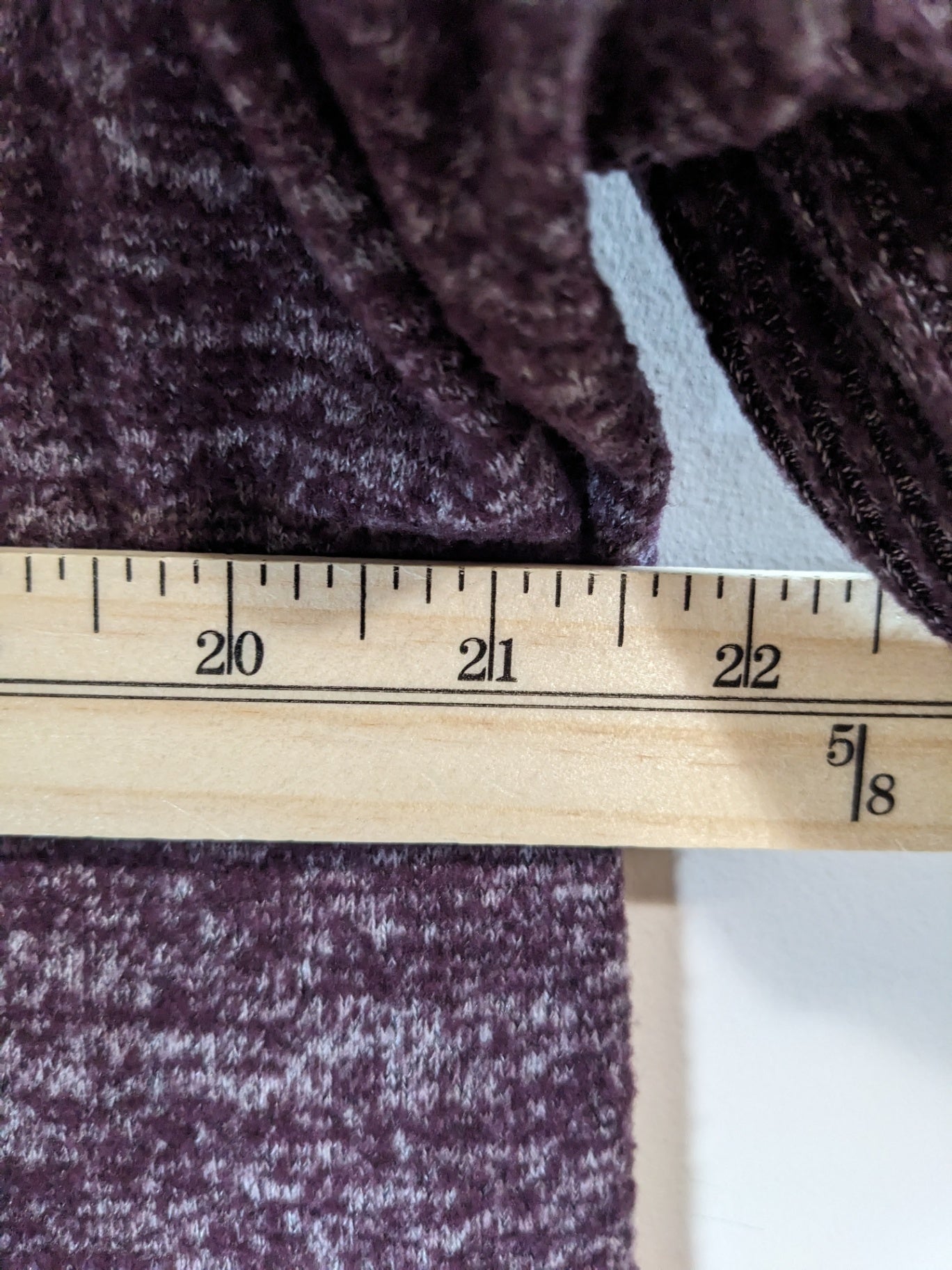 GAP Heathered Plum Cardigan - S