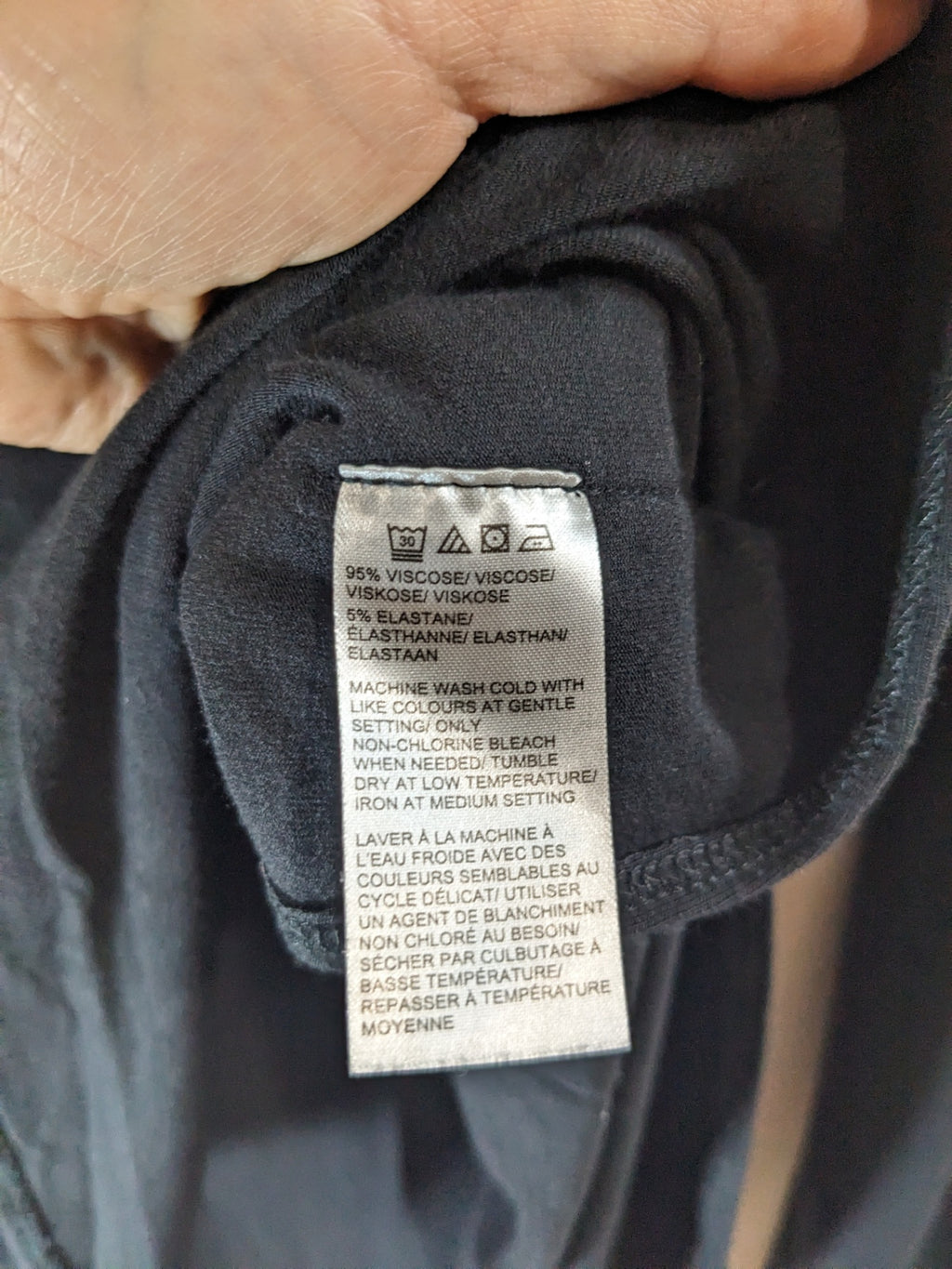 Lord+Taylor Black Long Sleeve - M