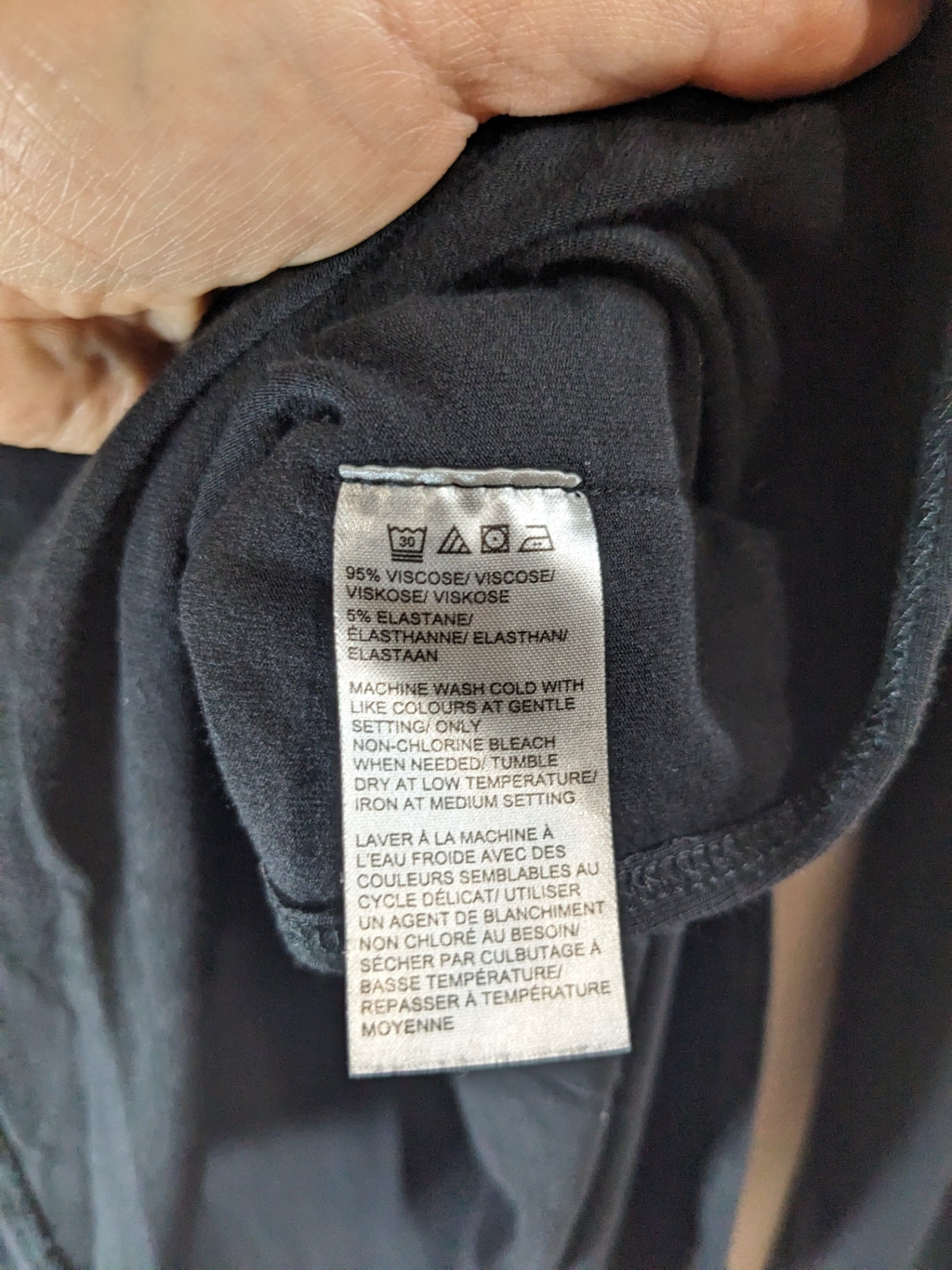 Lord+Taylor Black Long Sleeve - M