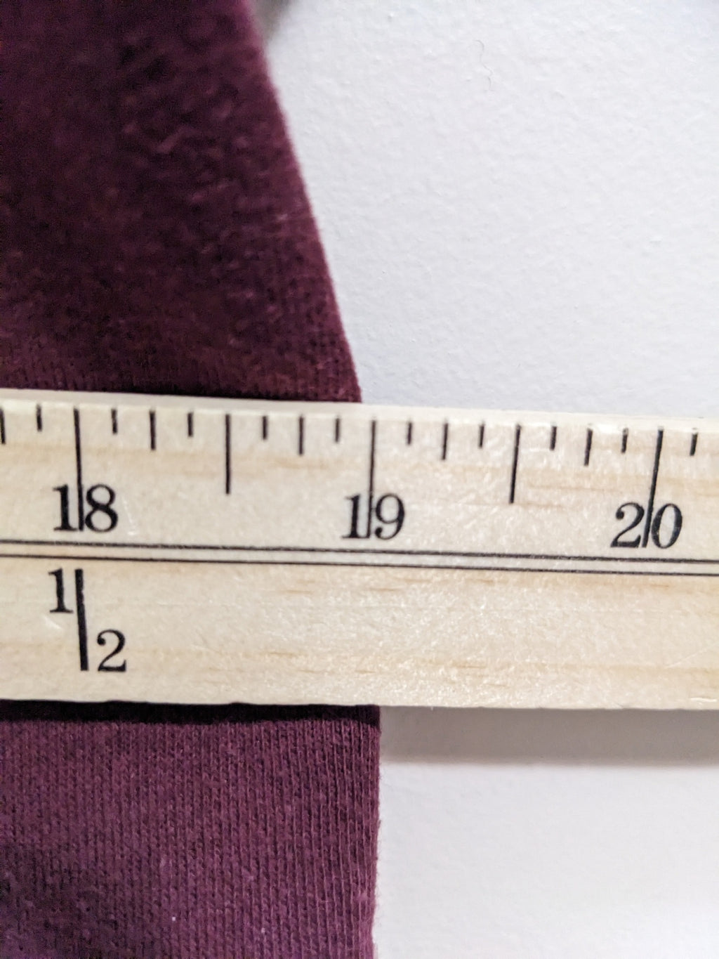 Brunette The Label Burgundy "Blonde" Crewneck - XS