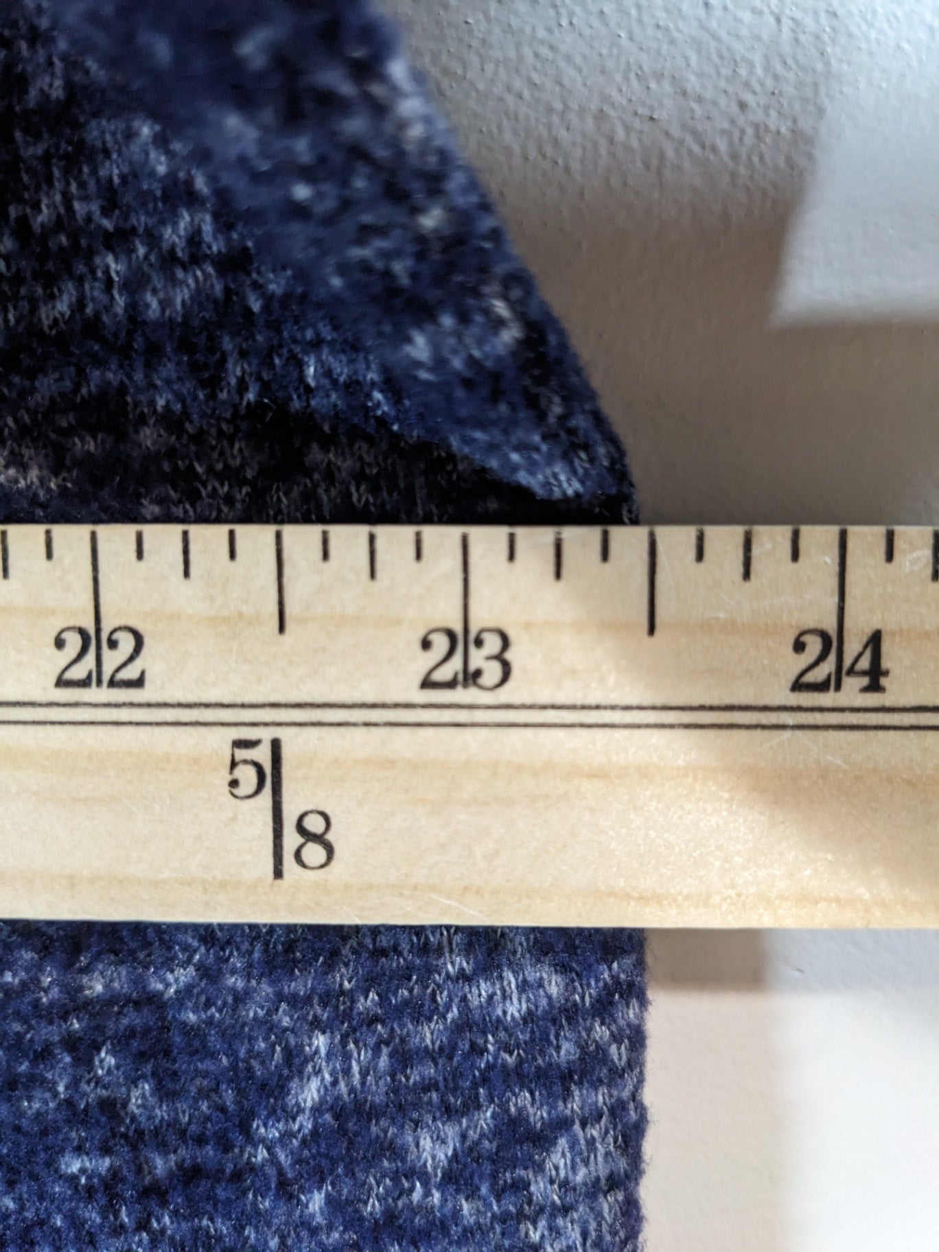 GAP Heathered Blue Cardigan - S