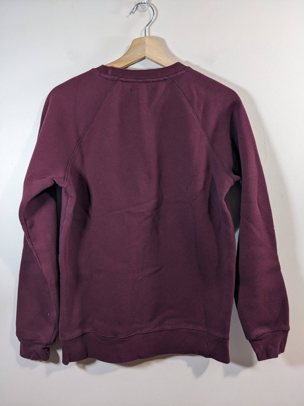 Brunette The Label Burgundy "Blonde" Crewneck - XS