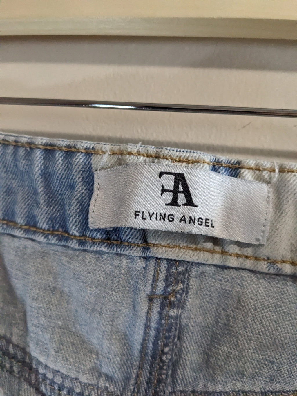 Flying Angel Flower Denim Jeans - sz 11