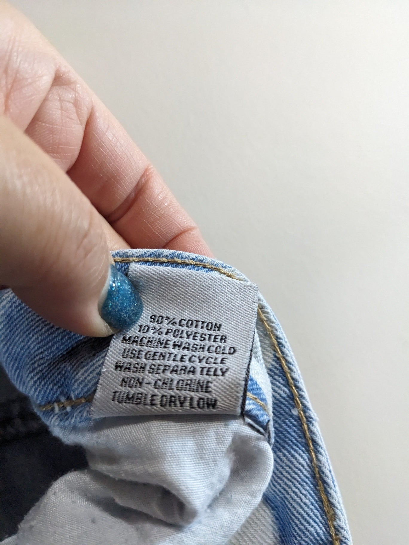 Flying Angel Flower Denim Jeans - sz 11