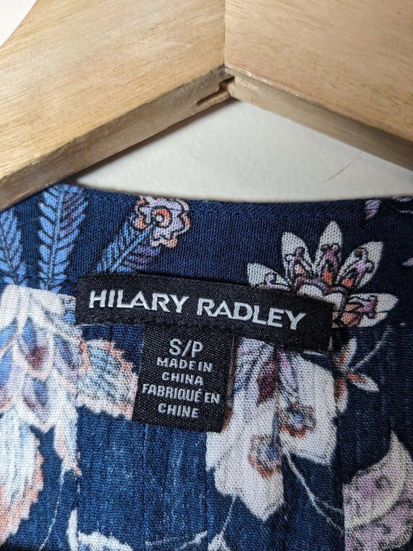 Hilary Radley Floral Blouse - S