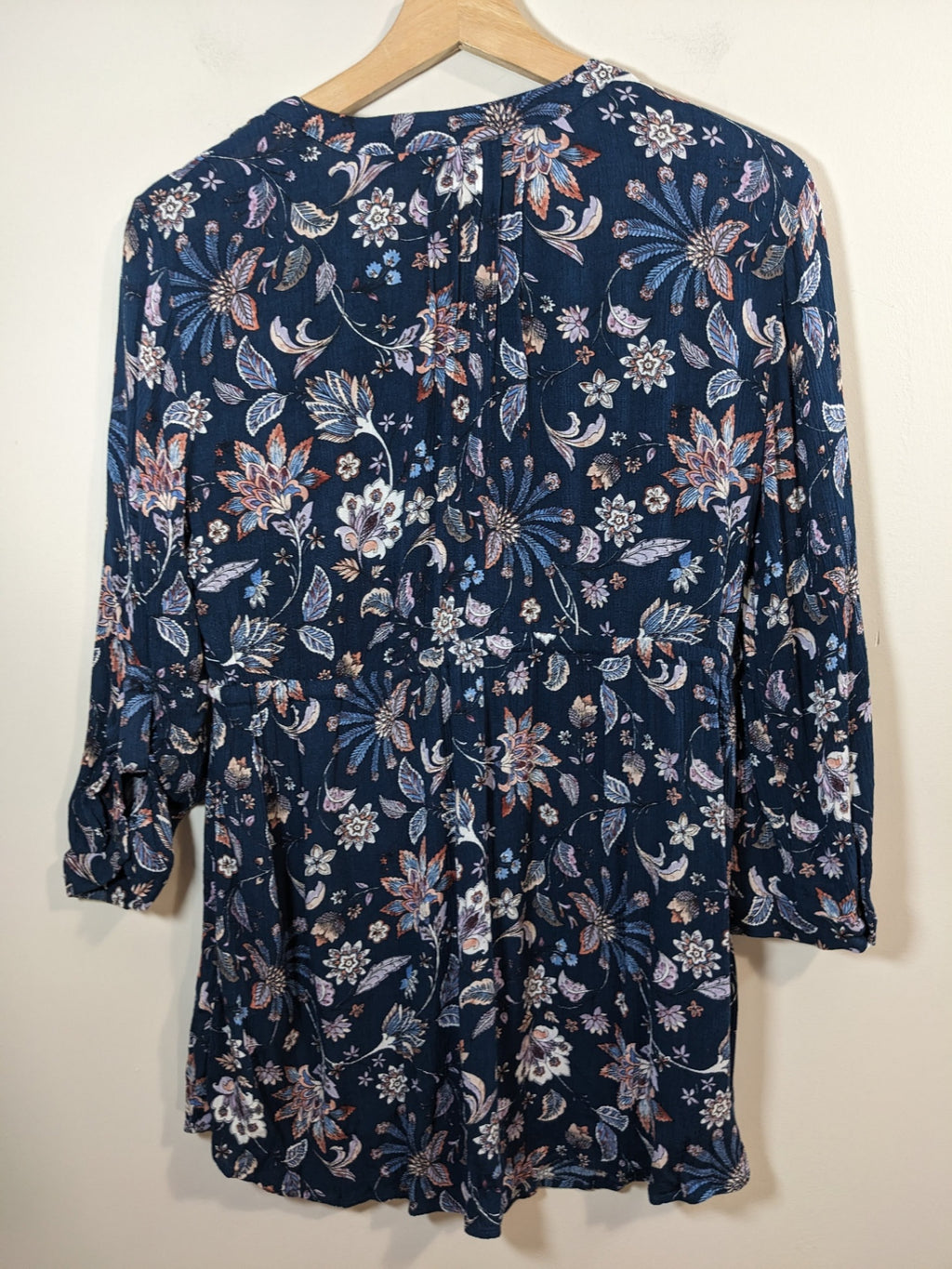 Hilary Radley Floral Blouse - S