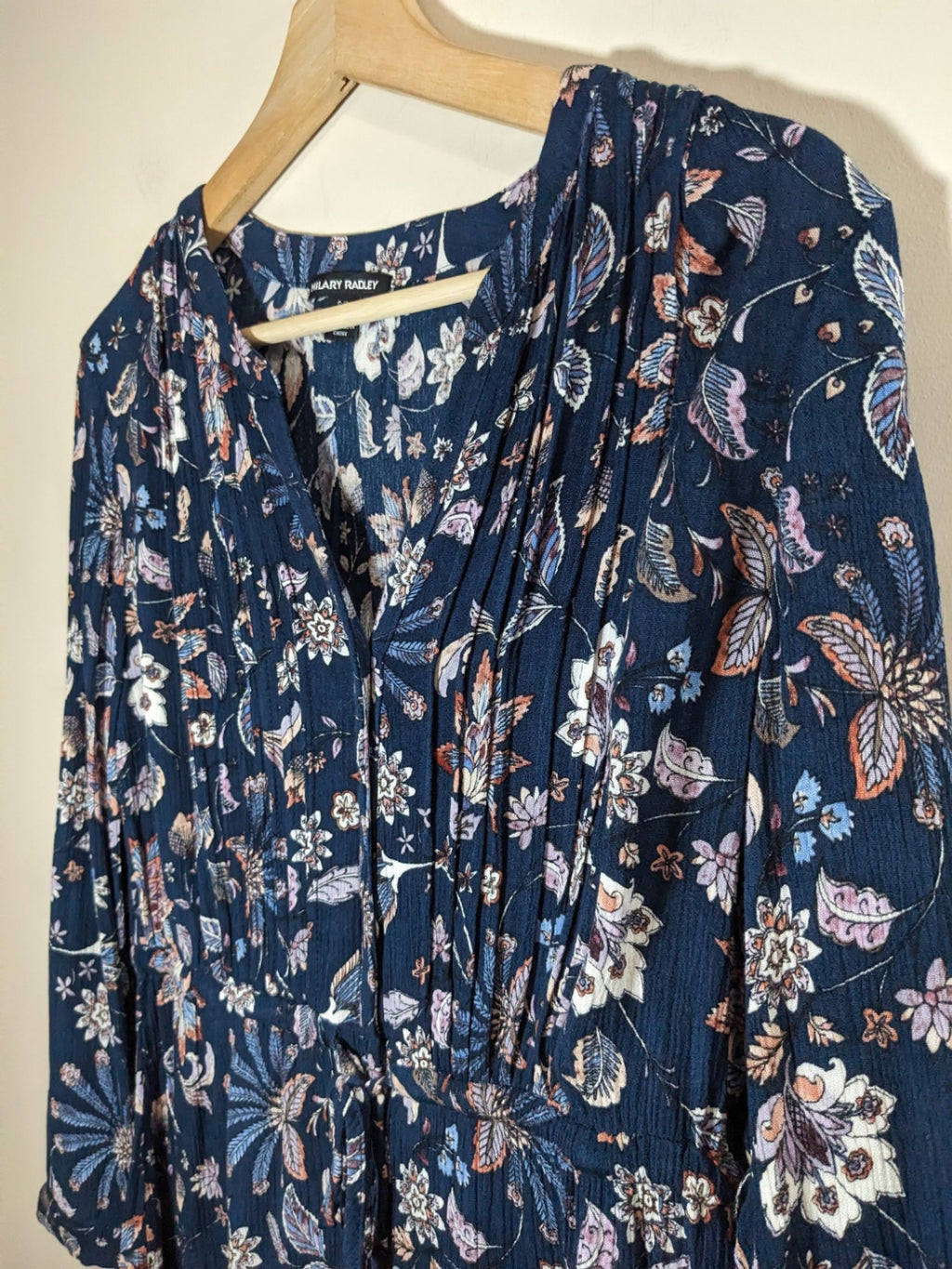 Hilary Radley Floral Blouse - S