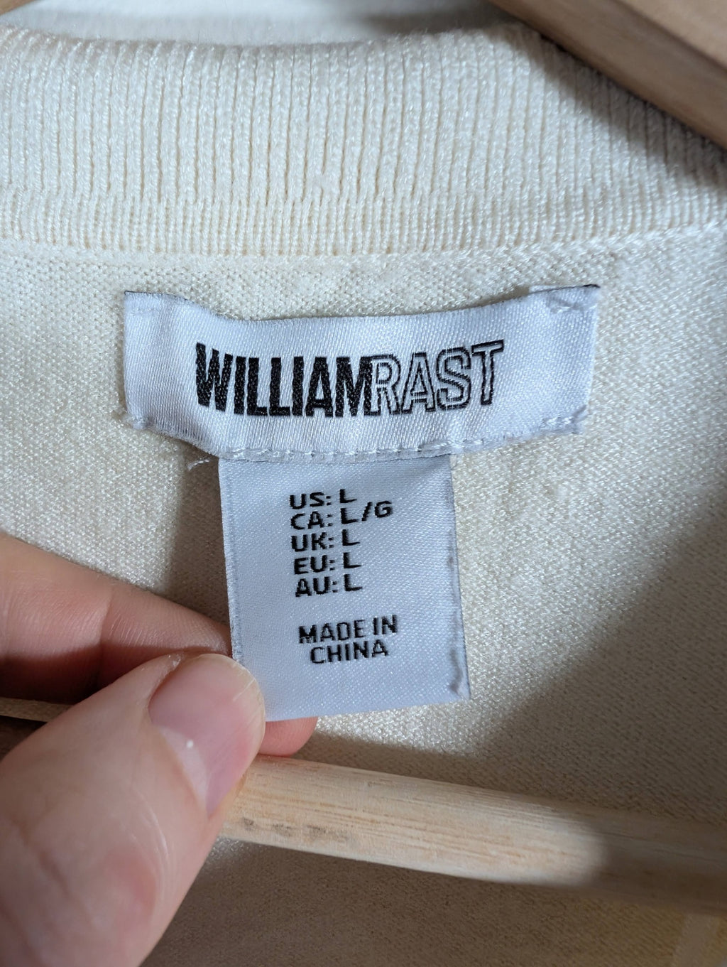 WilliamRast striped crop long-sleeve - Large
