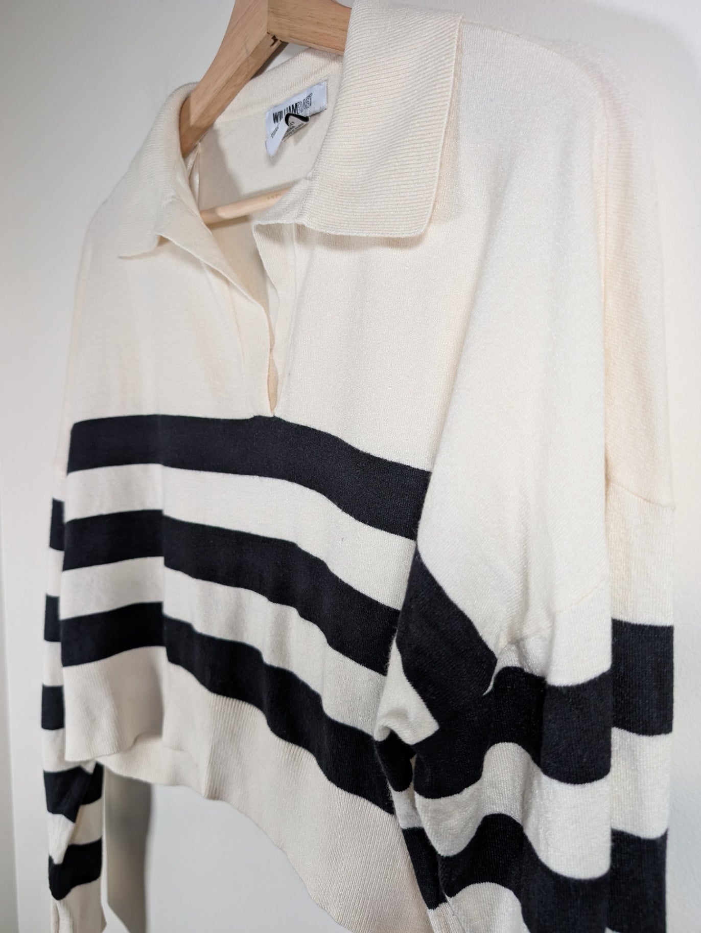 WilliamRast striped crop long-sleeve - Large