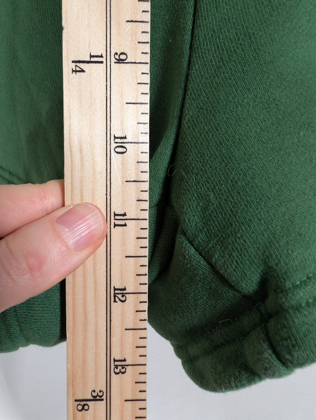 TNA green sweatfleece shorts - XS