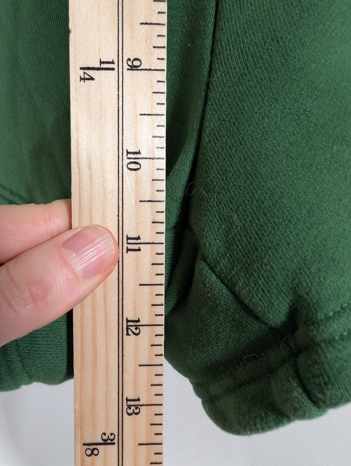 TNA green sweatfleece shorts - XS