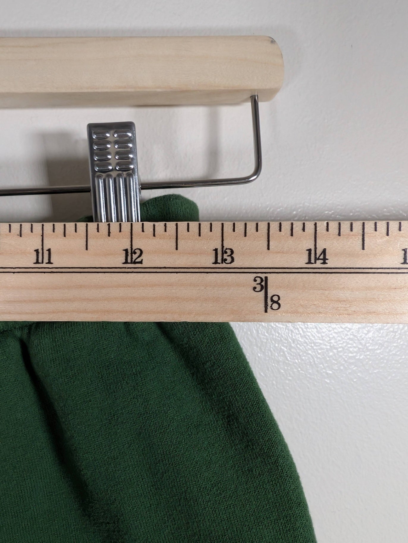 TNA green sweatfleece shorts - XS