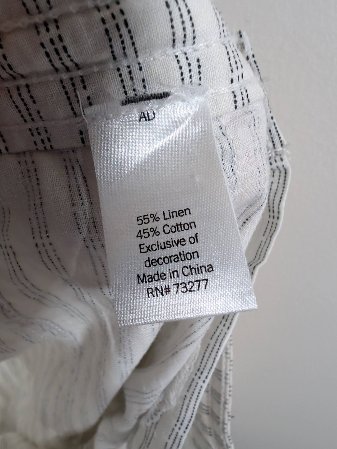 Unknown brand linen pants - appears large