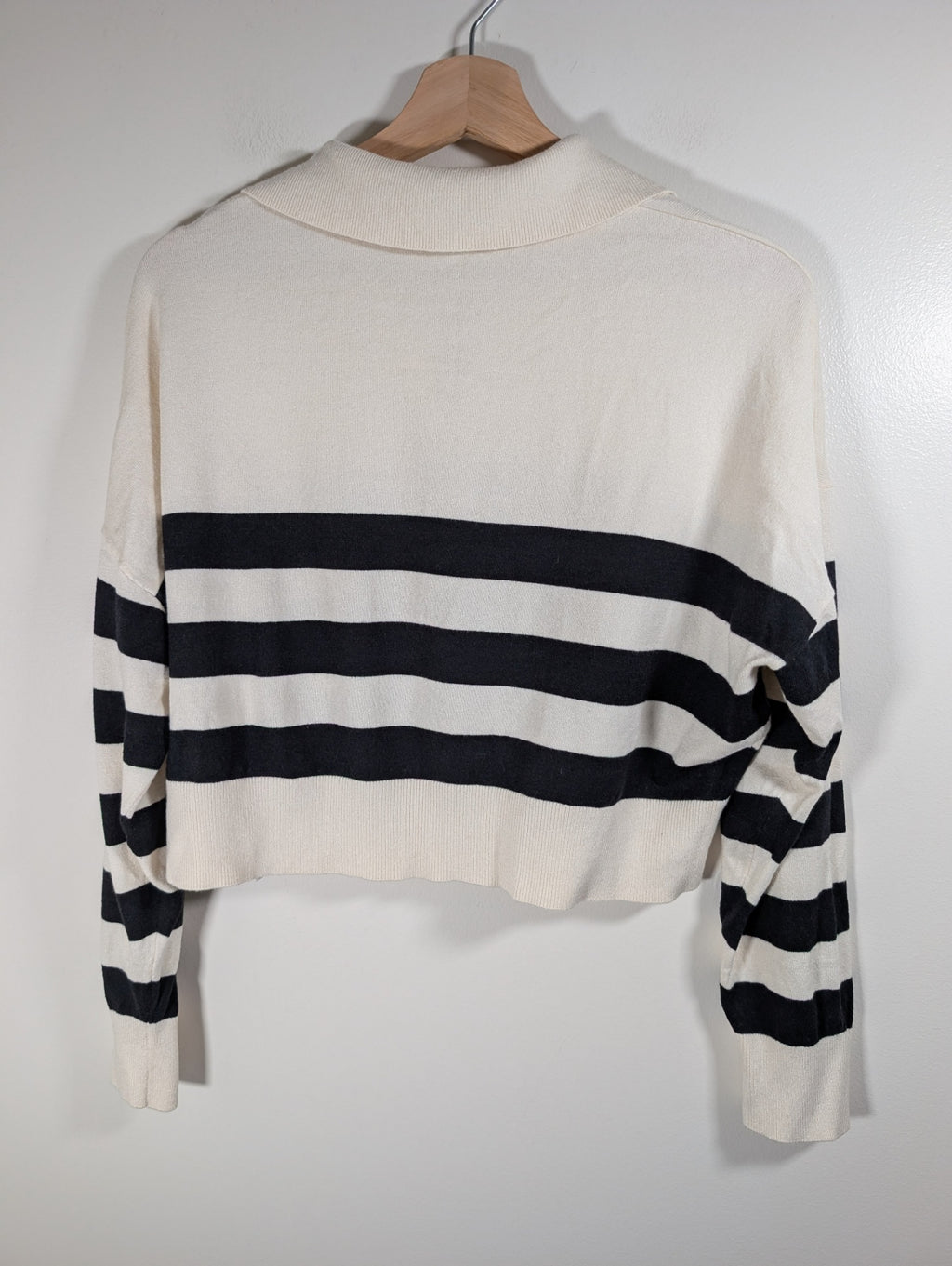 WilliamRast striped crop long-sleeve - Large